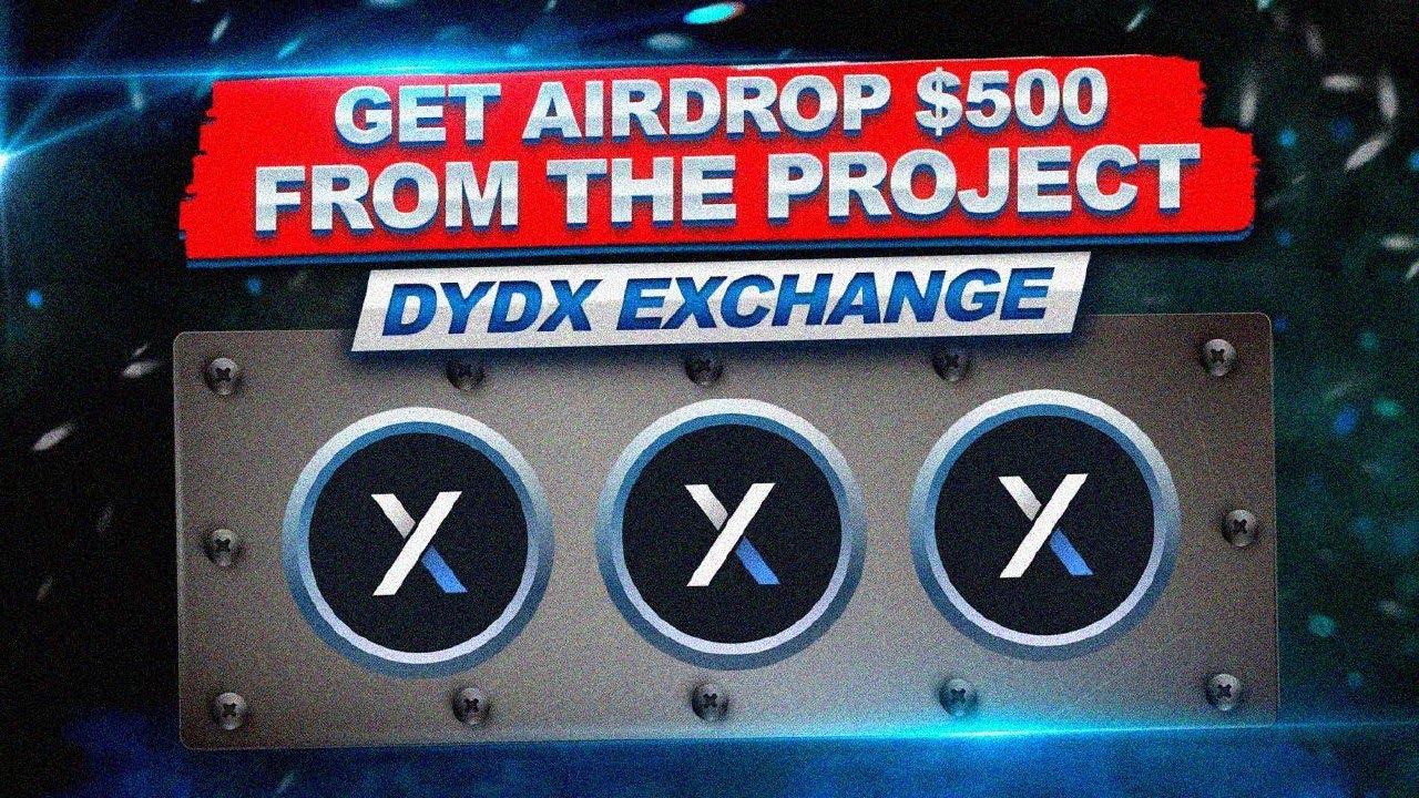 dydX Claim your free crypto with the Ultimate Crypto Airdrop! Maximize guide.