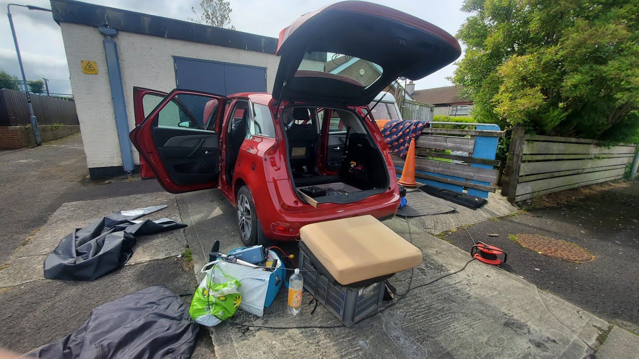 My Citroen C4 Picasso 2015 Car Camping Conversion. My Second Attempt. August 2022