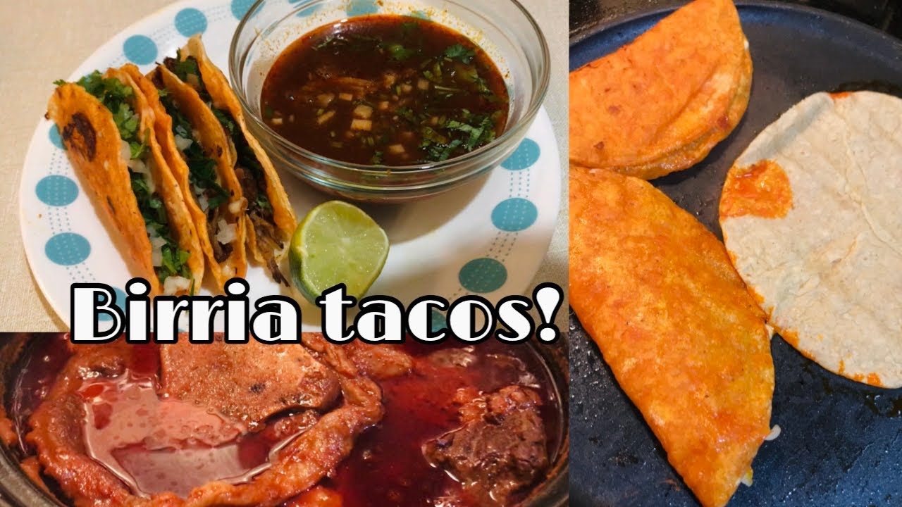 BIRRIA TACOS receta en slow cooker! |  Birria Queso Tacos
