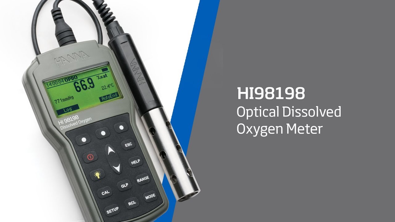 Оптический измеритель растворенного кислорода Hanna Instruments HI98198