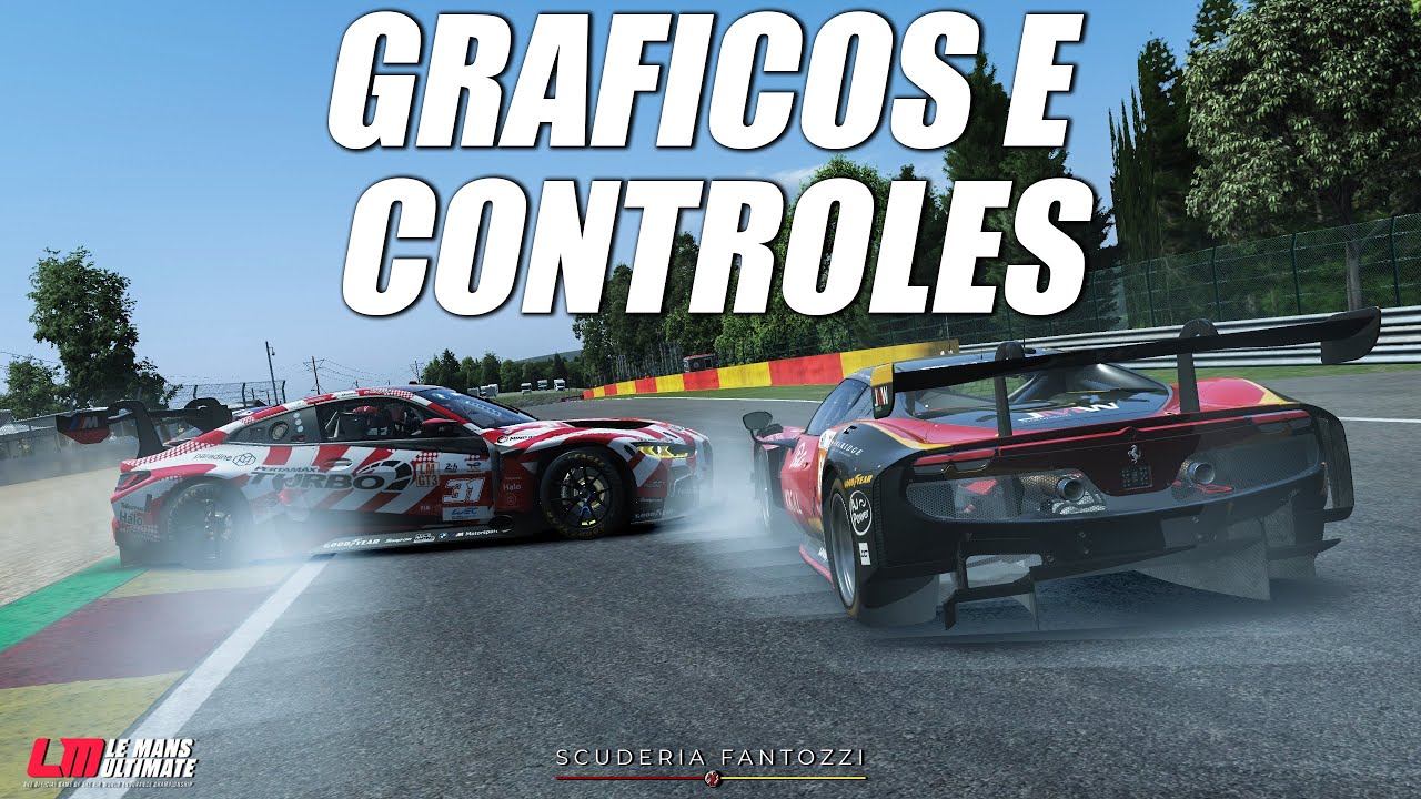 LE MANS ULTIMATE | MINHAS CONFIGURAÇÕES DE GRAFICOS E VOLANTE!