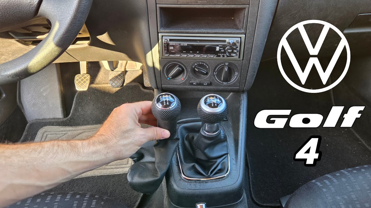 ЗАМЕНА РЫЧАГА ПЕРЕКЛЮЧЕНИЯ ПЕРЕДАЧ НА VW GOLF 4