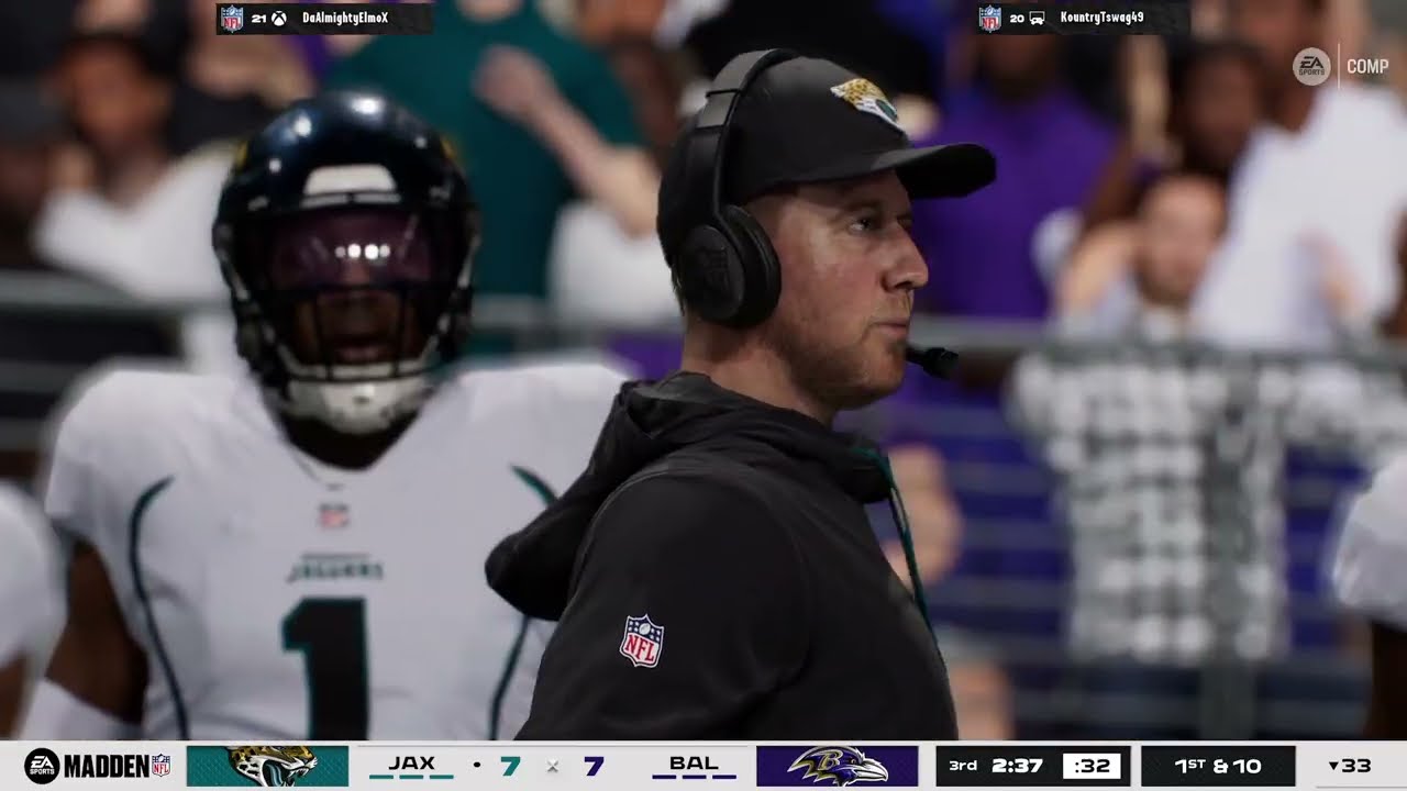 Down to the Wire | Jaguars vs Ravens Online Head-to-Head (No Commentary)