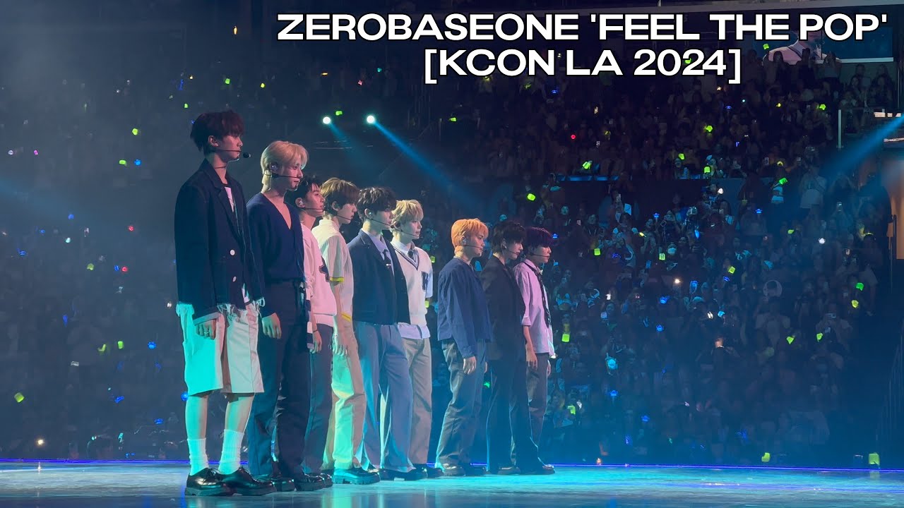 [4K] [KCON LA 2024] ZEROBASEONE (제로베이스원) 'Feel The POP'