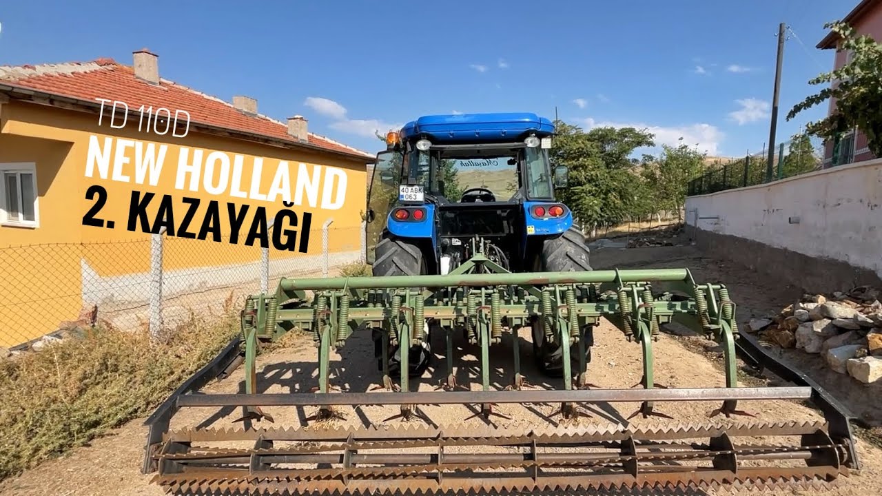 TARLAYA KÜLTİVATÖR ÇEKİYORUM. Toprak Ekim Hazırlıkları Başladı