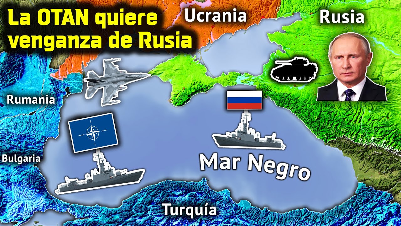 Ucrania y la OTAN lanzan simulacro en el Mar Negro: Rusia est&aacute; enojada
