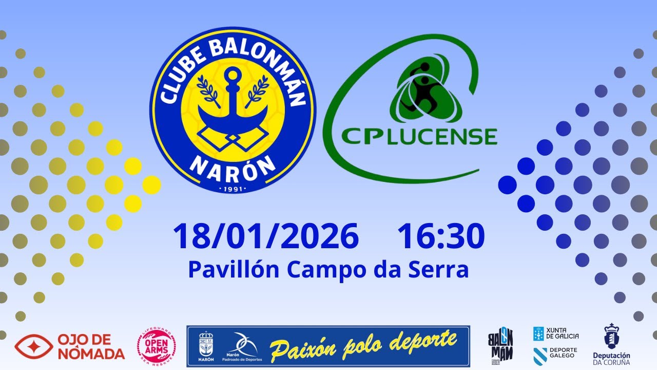OJO DE NÓMADA BALONMÁN NARÓN - MILLAVÉN CP LUCENSE [X.11 2ª AUTONÓMICA MASCULINA]