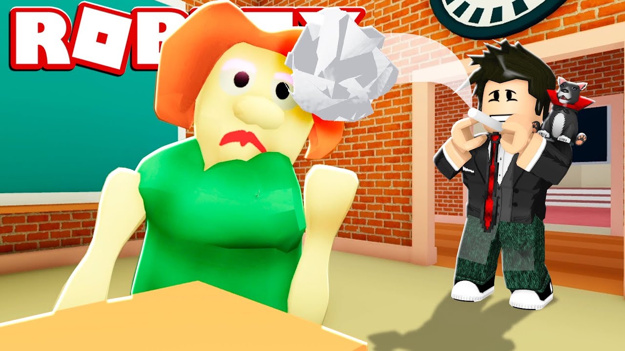 LOKIS BAGUNCEIRO NA SALA | Roblox - Prank the Teacher