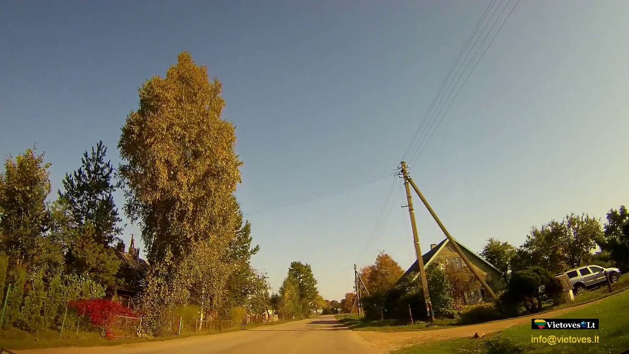 Virtualus Papilės turas / Virtual Tour of Papile, Lithuania