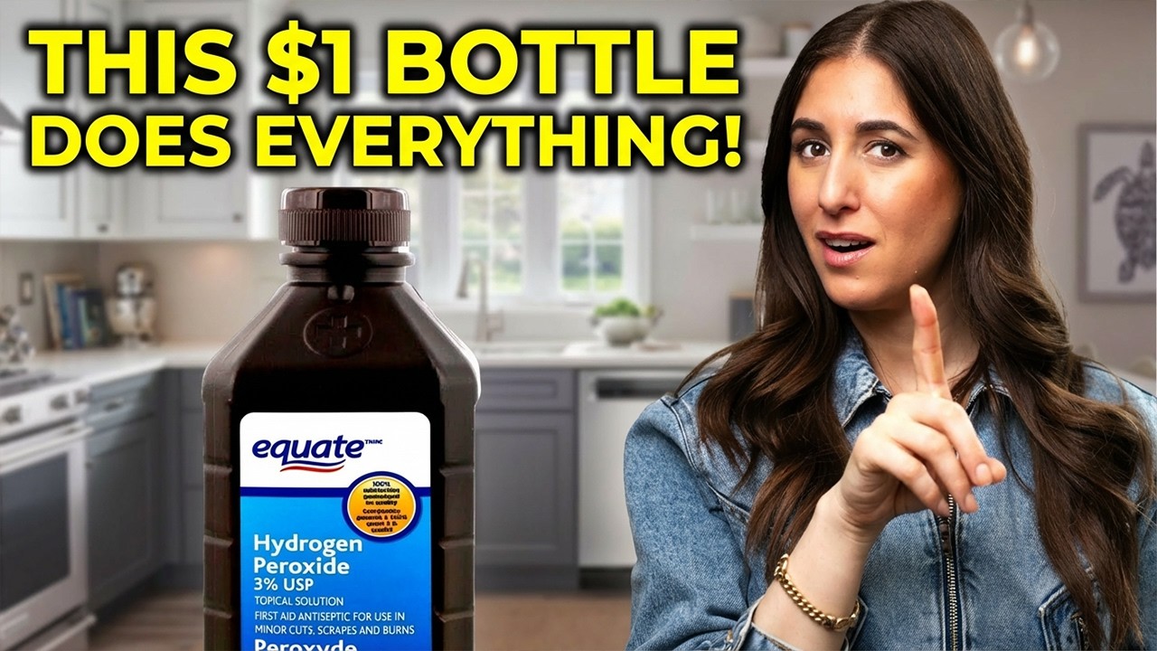 The $1 Bottle With 17 Powerful Uses | Surprising Uses of Hydrogen Peroxide
