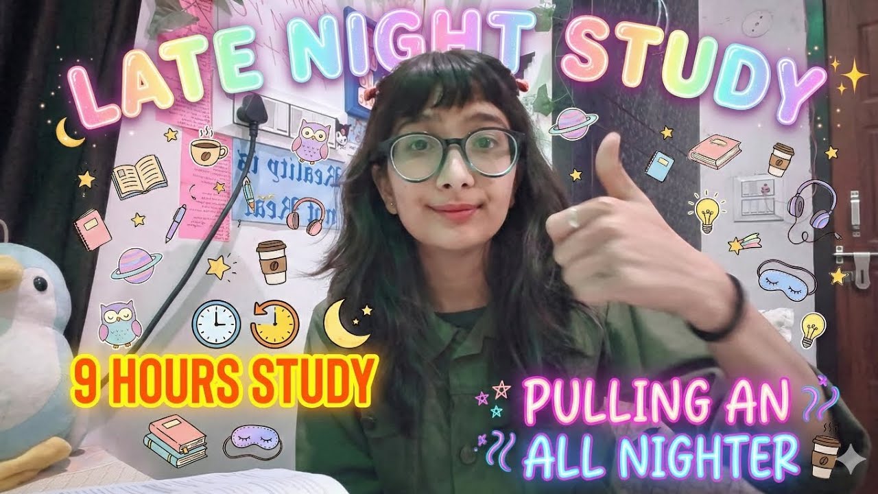 Productive Night in My Life: Studying until 4:30 AM #allnighter #studywithme #studygrind #ssc #upsc
