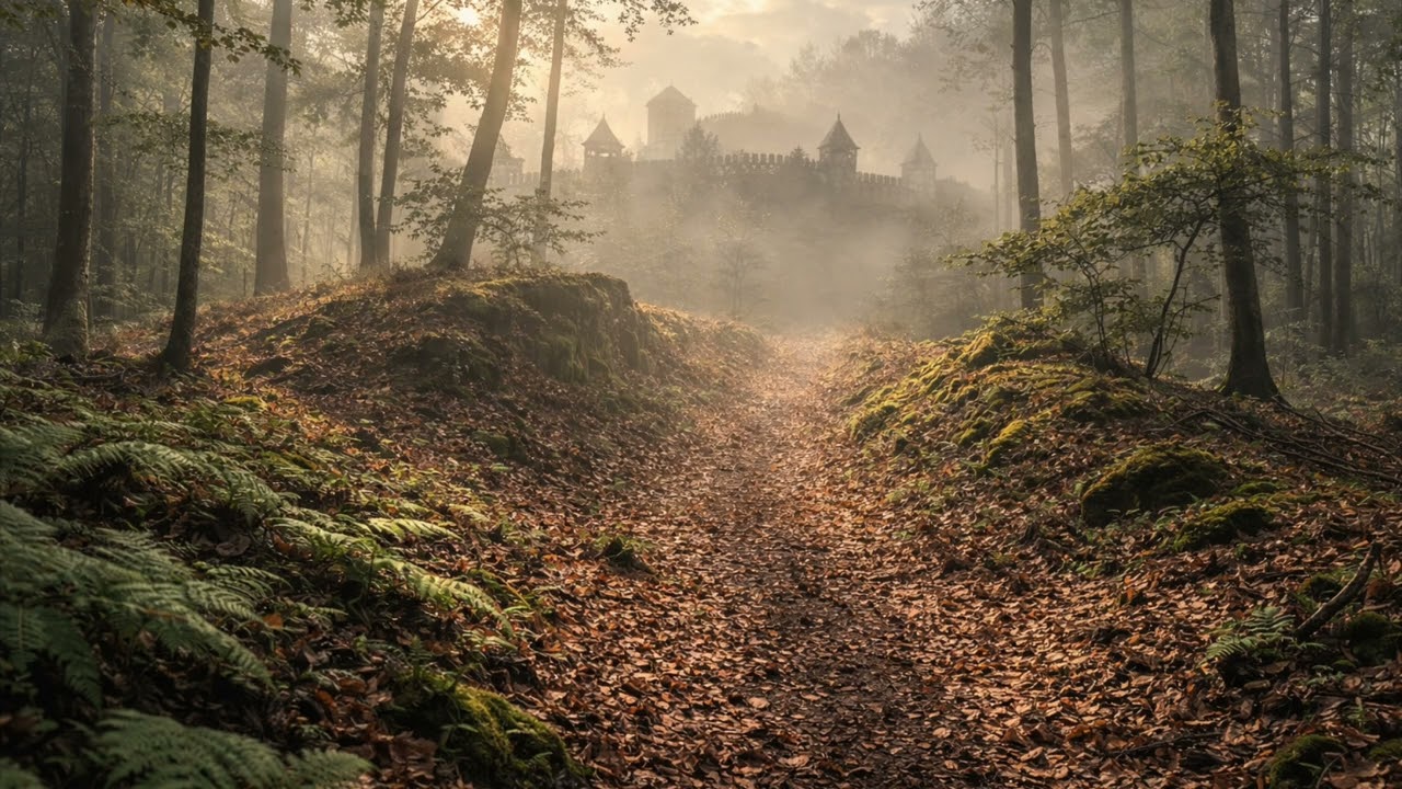 Reuschberg – Die Alte Burg im Nebel | Musik über den Kahlgrund