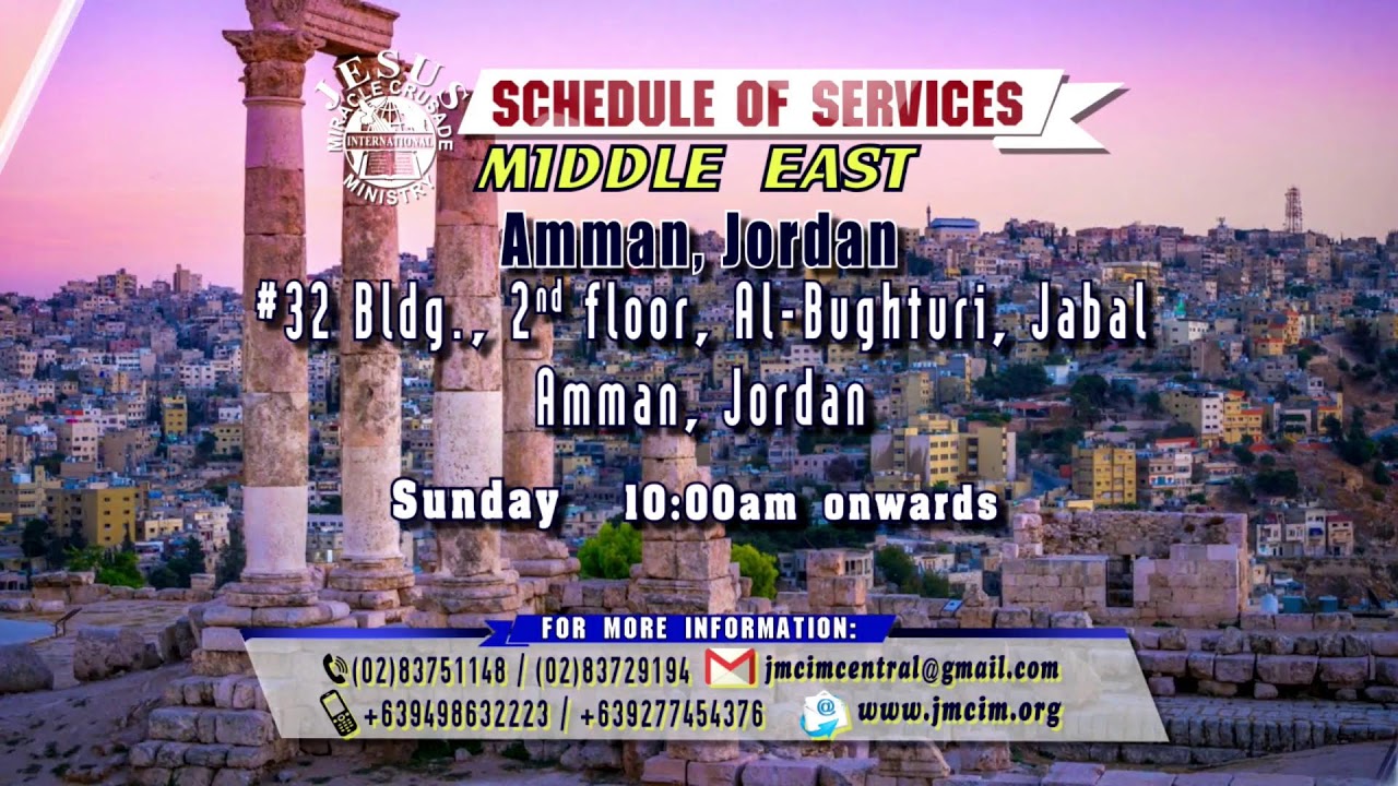 JMCIM Baguio City Live Streaming of FRIDAY SERVICE | MARCH 27, 2026