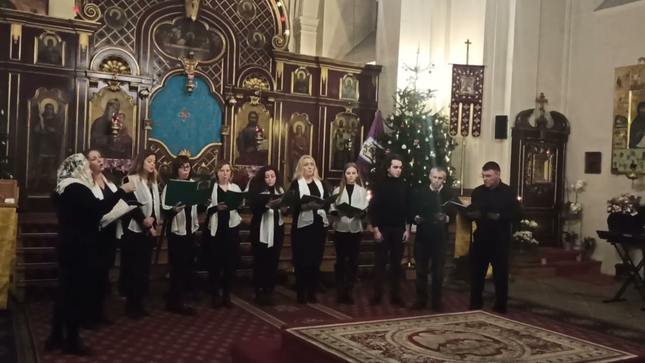 Štědrý večer - sbor pravoslavné katedrály Praha