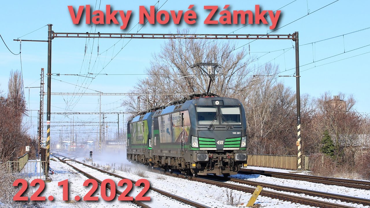 Vlaky Nové Zámky (22.1.2022)