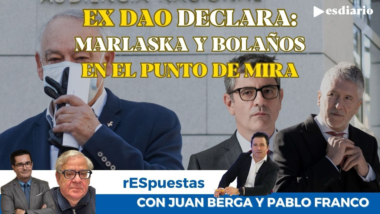 El Ex DAO acusado de acoso declara este martes: Marlaska y Bolaños en el punto de mira | ESdiario