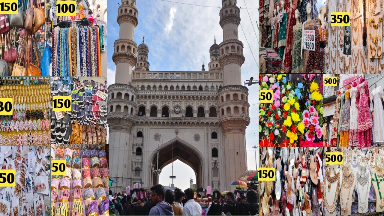 Charminar Shopping // Hyderabad charminar One day vlog  // wow charminar street shopping.