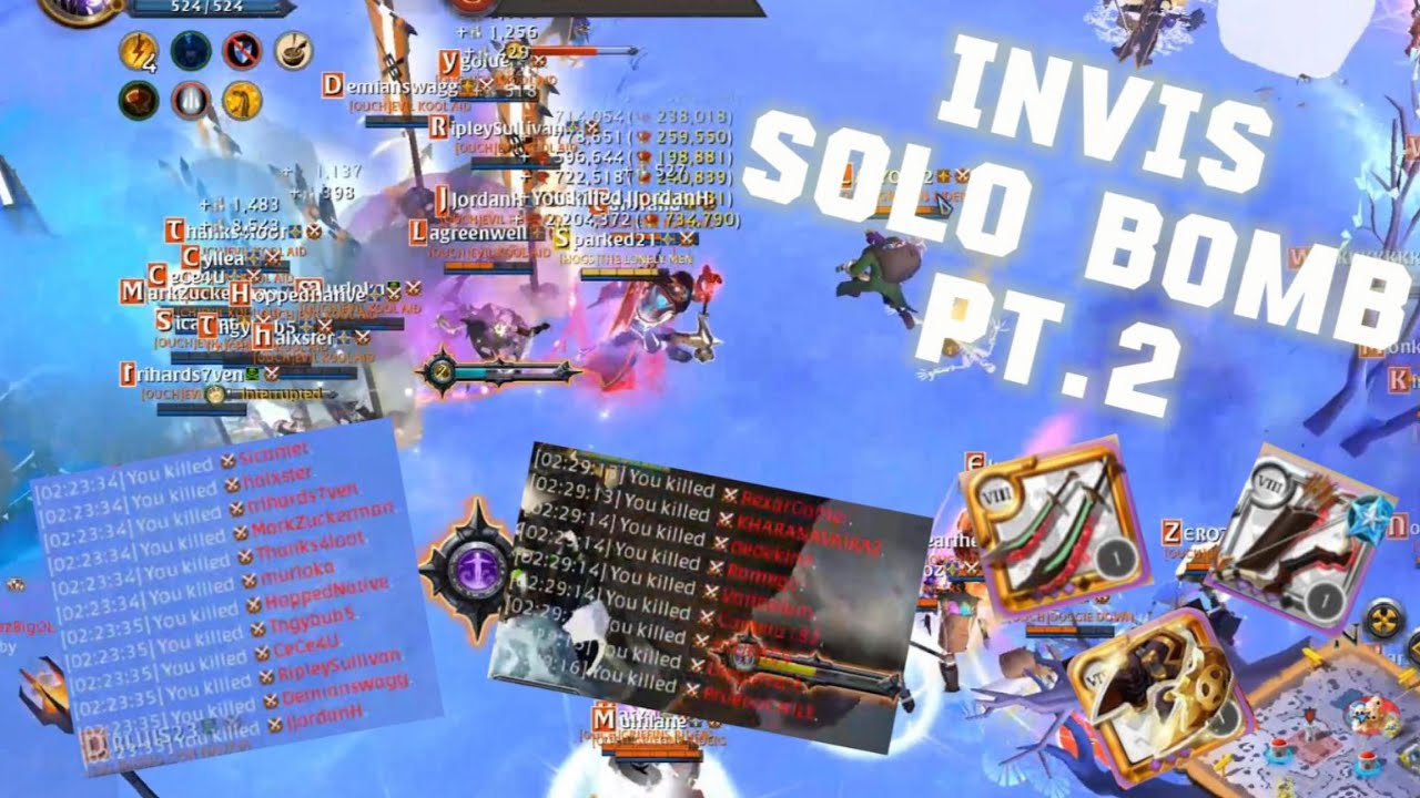 SOLO INVIS BOMB PT.2 || Albion Online