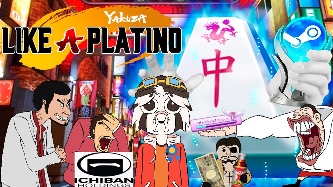El Platino de la SAGA Yakuza me OBLIGÓ a jugar Mahjong | Polarekt