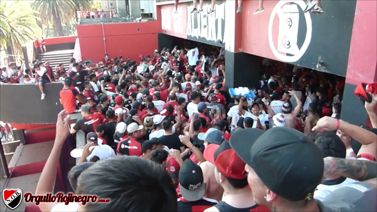 Previa de la hinchada. Newell's 1 - 0 Central Córdoba. OrgulloRojinegro.com.ar