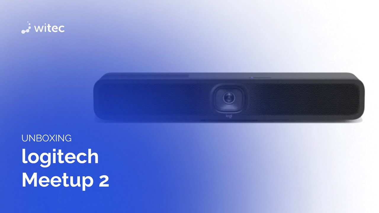 Logitech MeetUp 2: Câmera 4K com IA para Reuniões Híbridas | #Unboxing