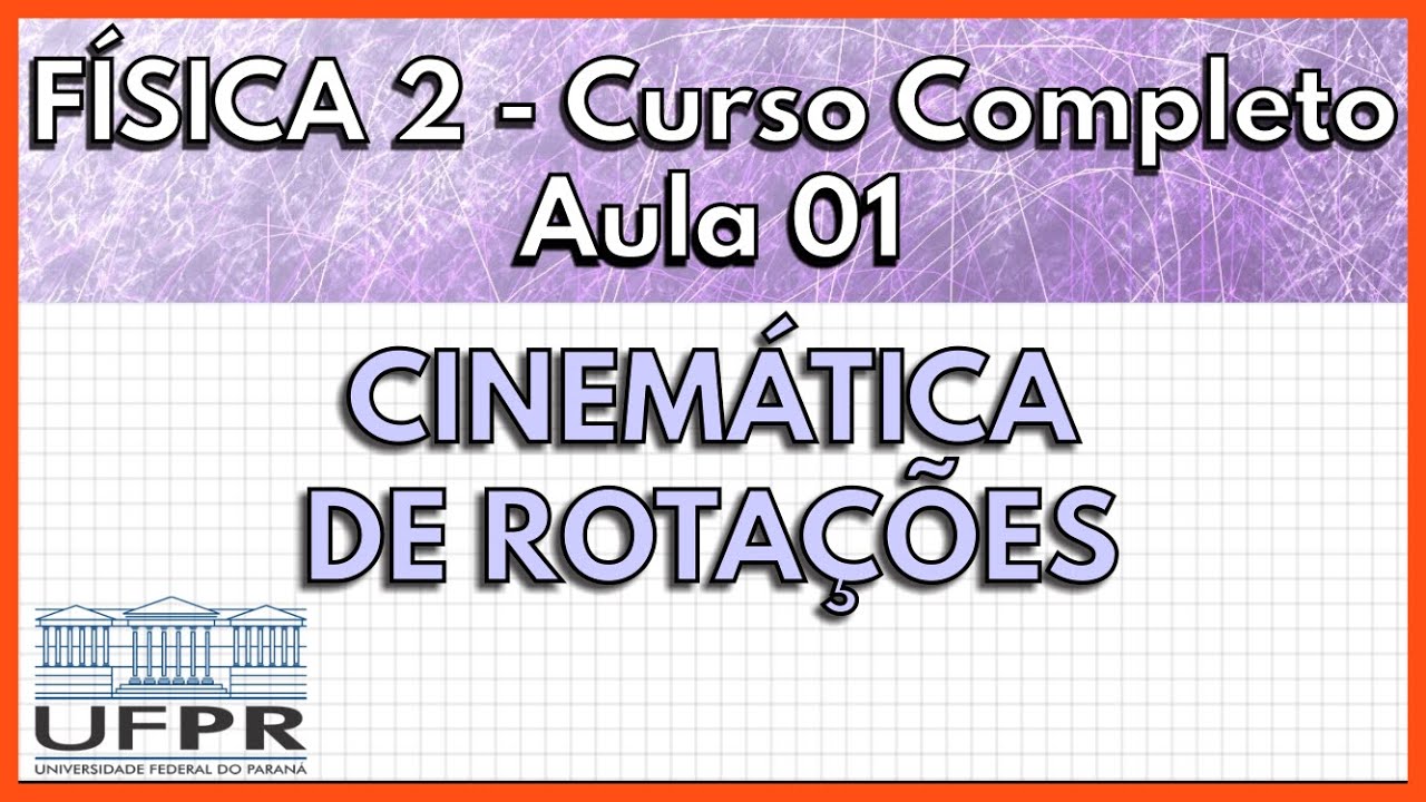 Física 2 - Aula 1 - Cinemática de Rotações | UFPR 2021