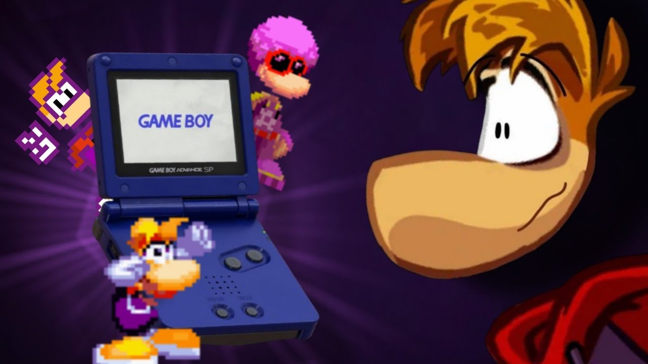 Los Extraños Juegos De RAYMAN En La Game Boy Andvance