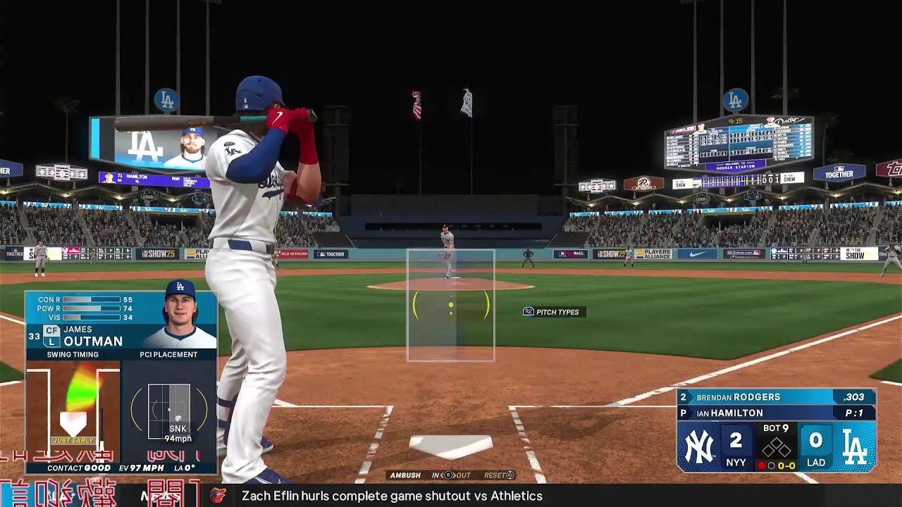 MLB THE SHOW 25 洋基V.S道奇