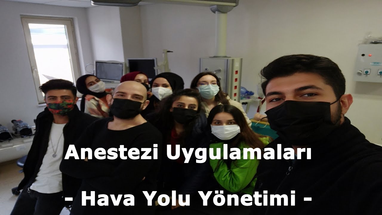 Ventilasyon ve Endotrakeal Entübasyon (Anestezi Uygulama Laboratuar Dersi)