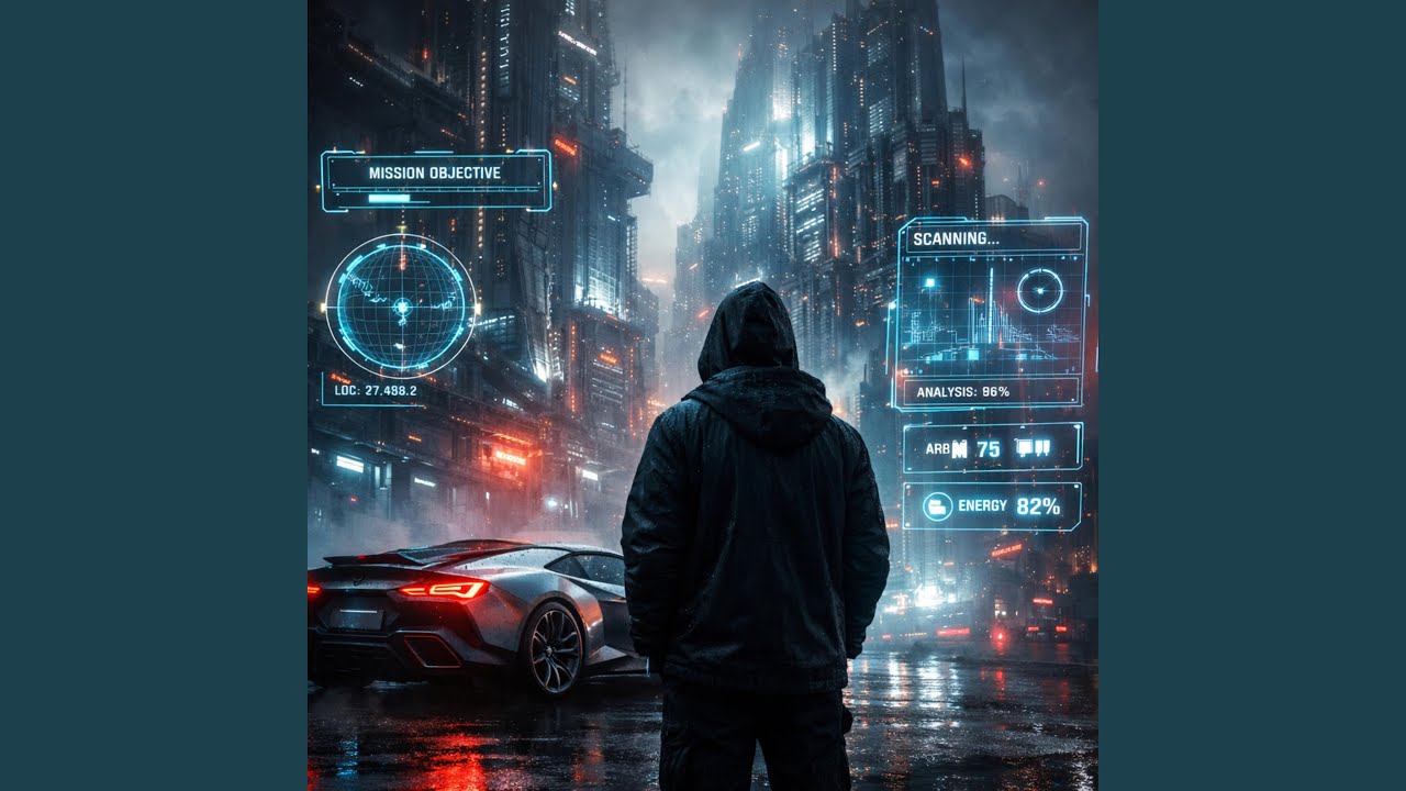 Modern background (cyber focus) - Full session.