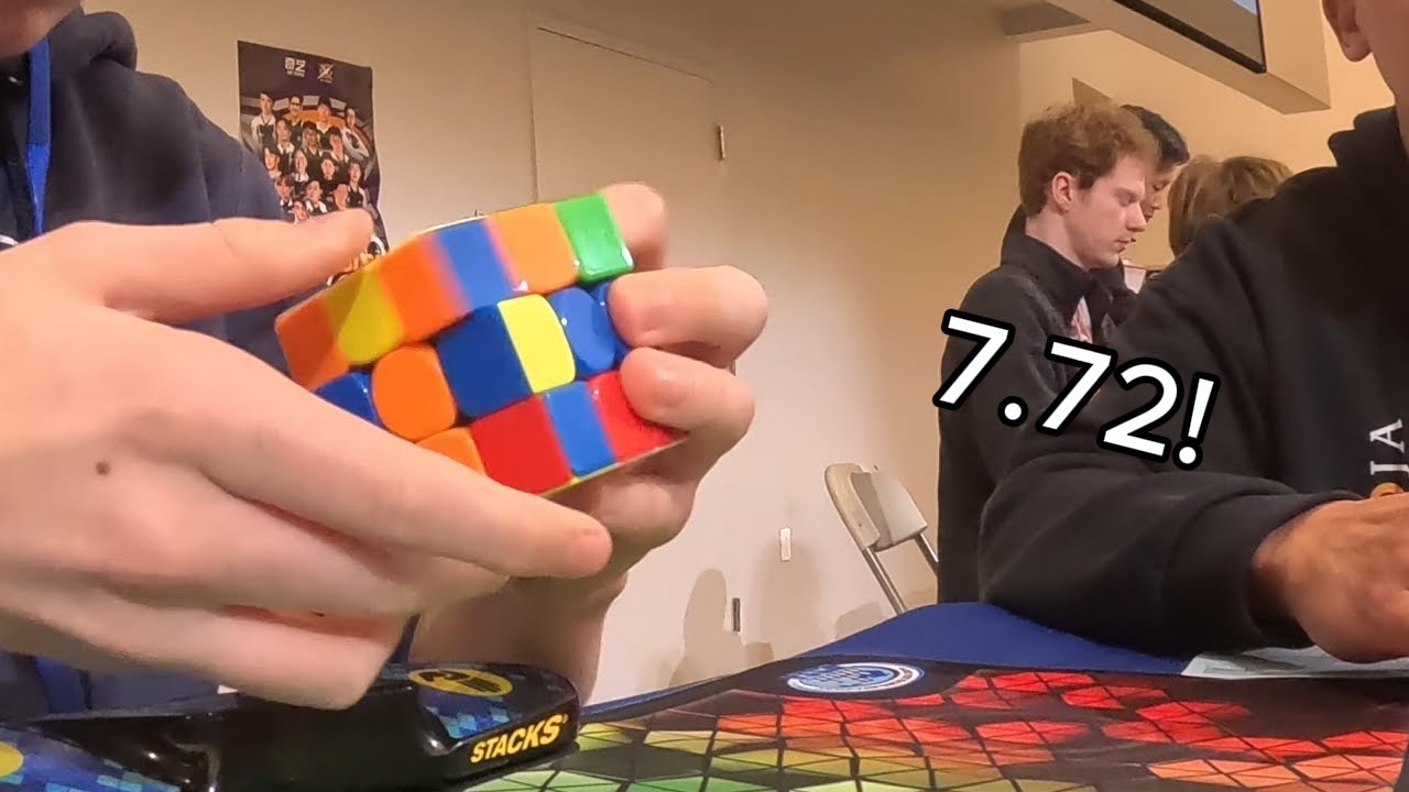7.72 Official Rubik's Cube Average! (First Sub 8)