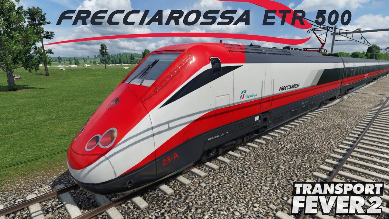TRENITALIA FRECCIAROSSA ETR500 / FEATURED TRAIN SERIES