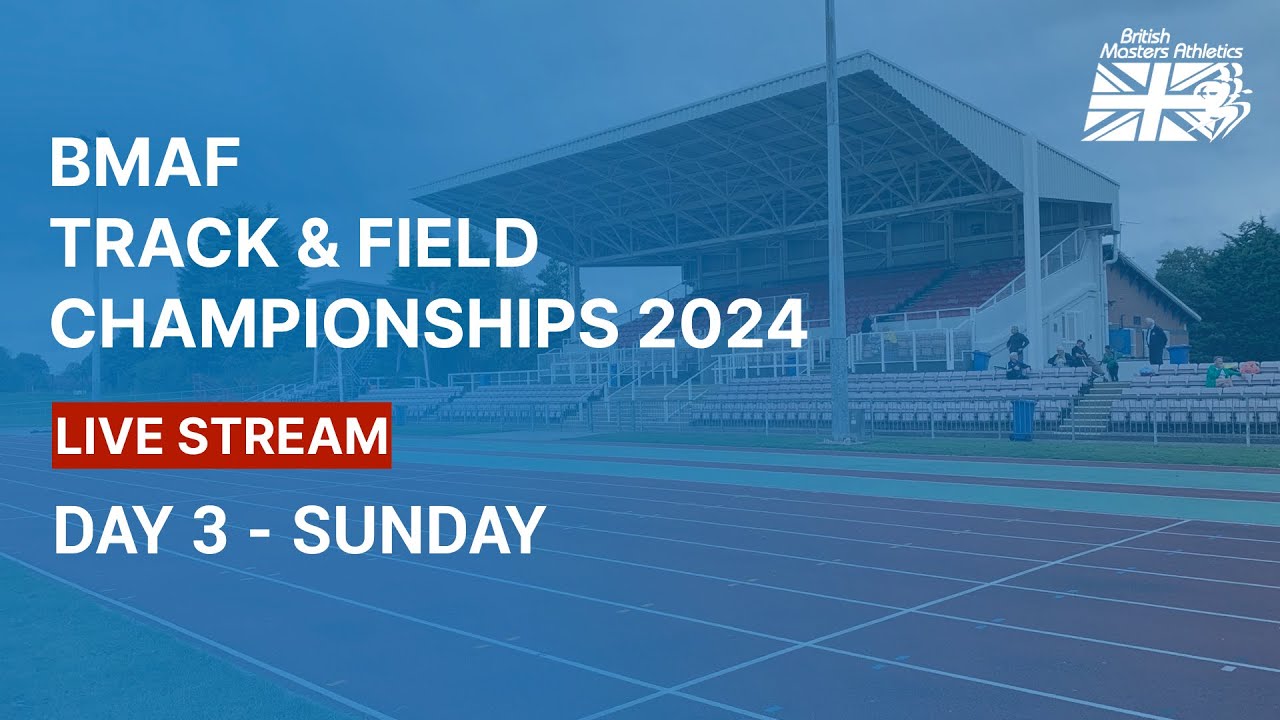 LIVE - British Masters Athletics Track & Field Championships 2024 | Sunday