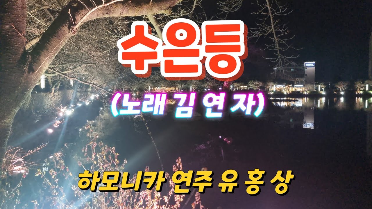 #수은등 (원곡자  김 연  자) C키 #하모니카 연주 유 홍 상 #황악하모니카예술단 소속 