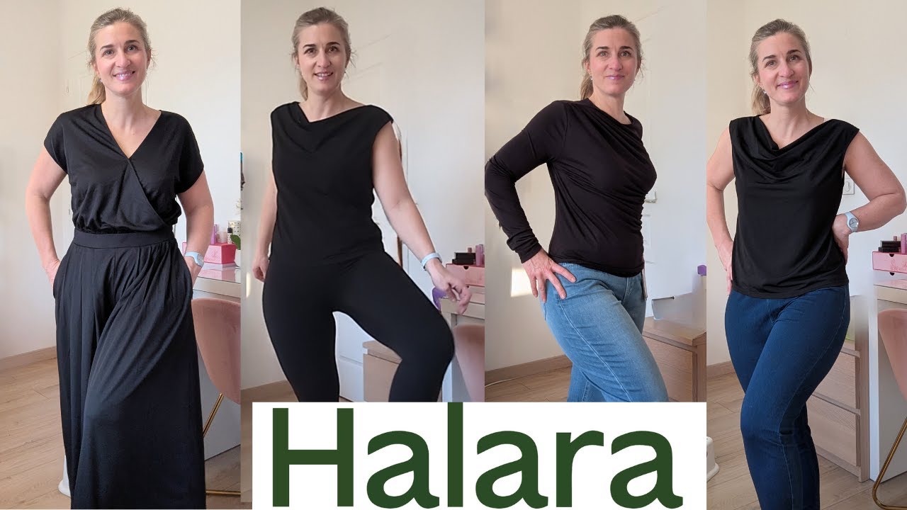 HALARA👗 J'ESSAYE LES JEANS, LEGGINGS, ROBES et TOPS de la MARQUE VIRALE HALARA 🤸 CONFORT EXTREME !