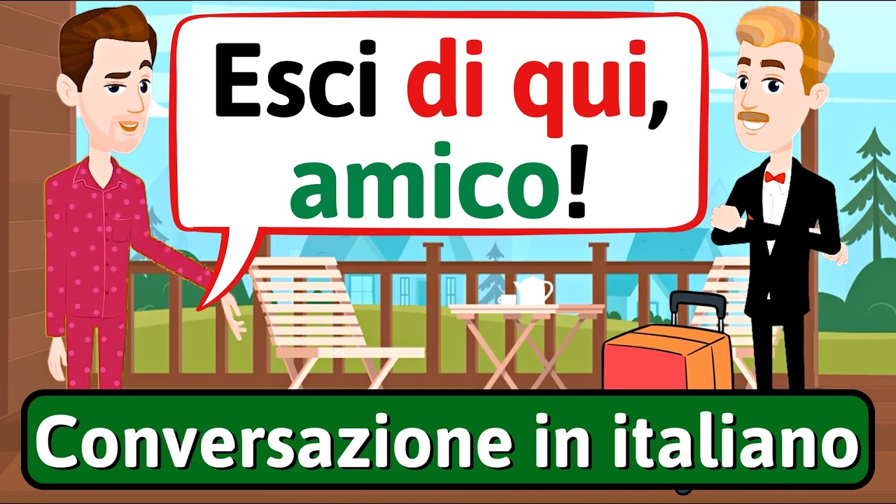 Conversazione Naturale in Italiano (Un giorno a casa) | Impara l'italiano - LEARN ITALIAN