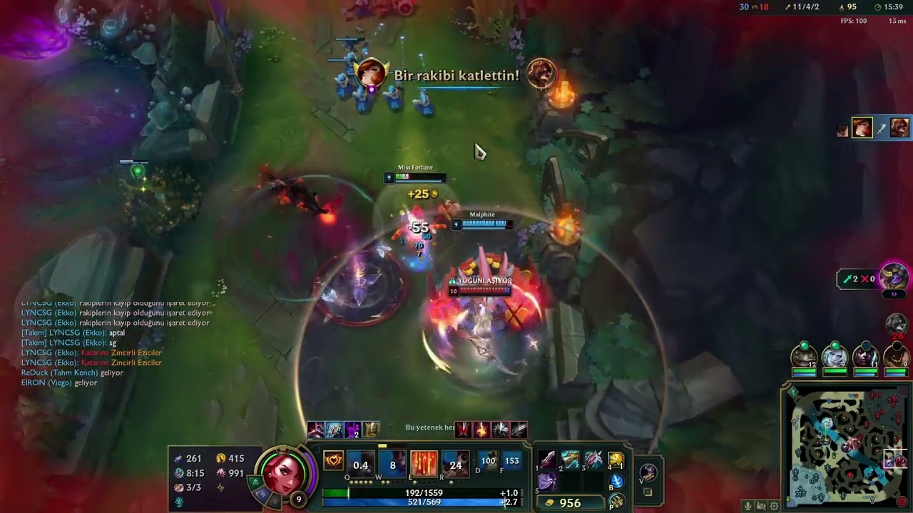 RANK ATLAMAK İSTİYORSAN BU MISS FORTUNE  24/10 :):) YAYINDAN KESİTLERİ