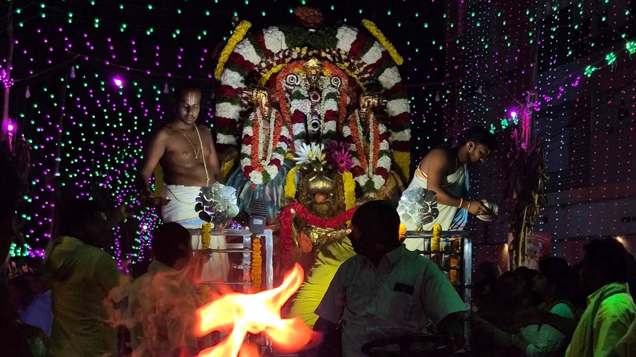 Atreyapuram venkateswara swamy Pavalimpu seva#atreyapuram #venkateswara#eastgodavari#konasema#andra 