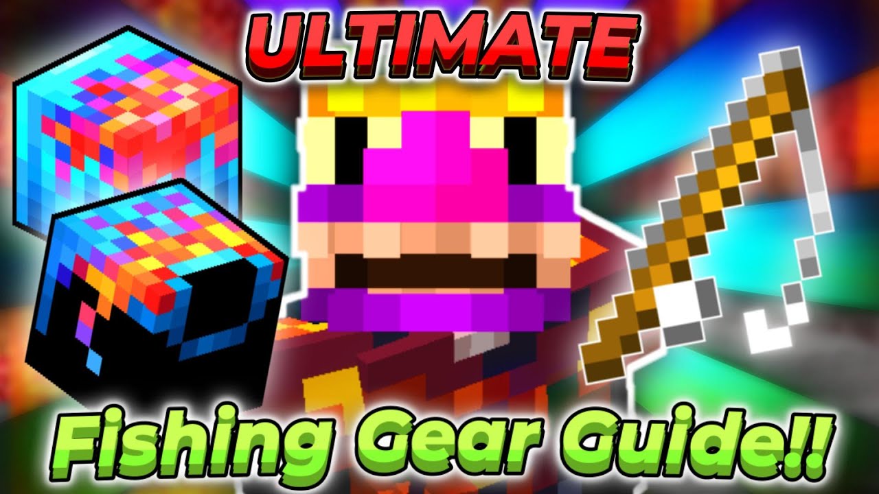 The Ultimate Fishing Gear Progression Guide!!! | Hypixel SkyBlock Tutorial