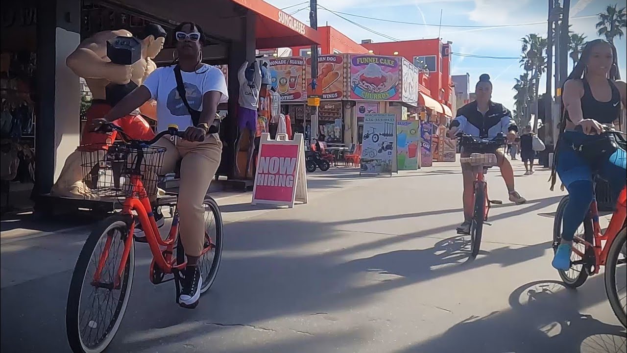 Venice Boardwalk Bike Ride Tour