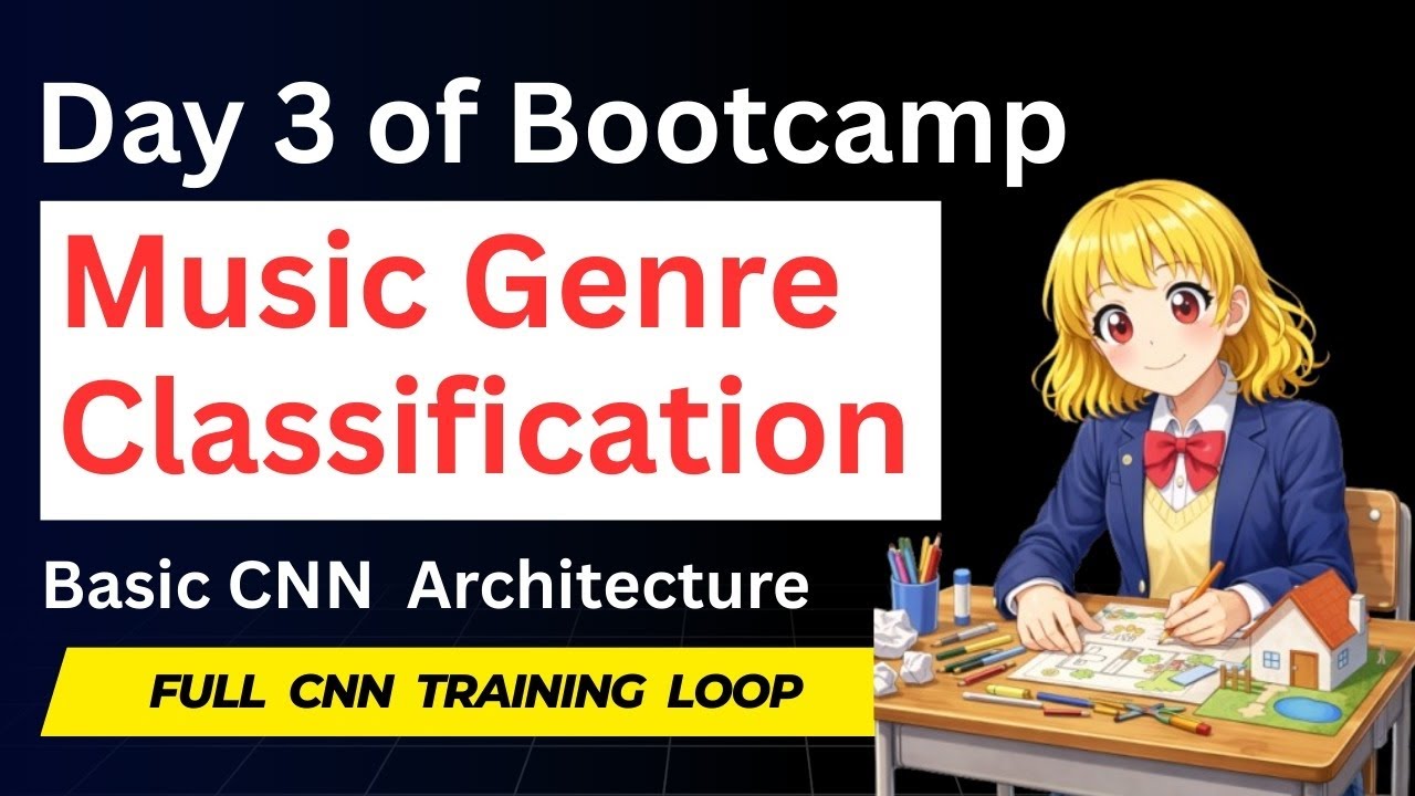 Day 3 of Music Genre Classification Bootcamp