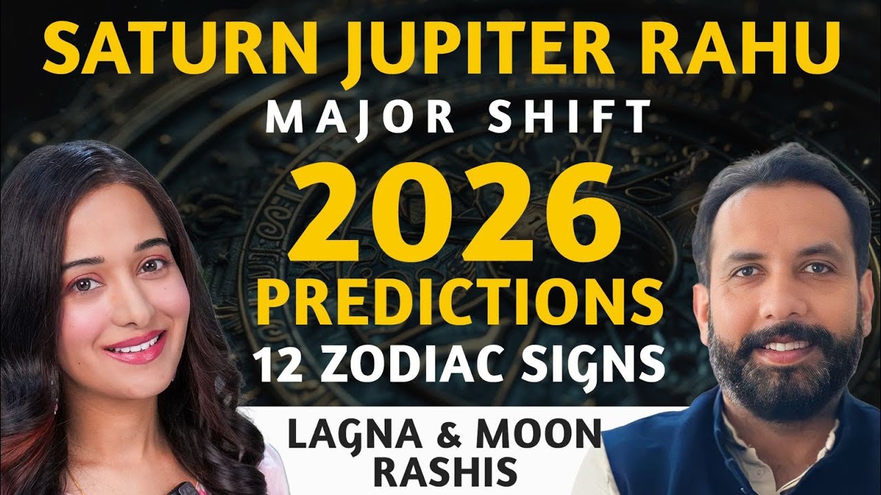 2026 ASTROLOGY PREDICTIONS - 12 ZODIAC SIGNS! Lagna-Moon @NavneetChitkara@preetikarao712 