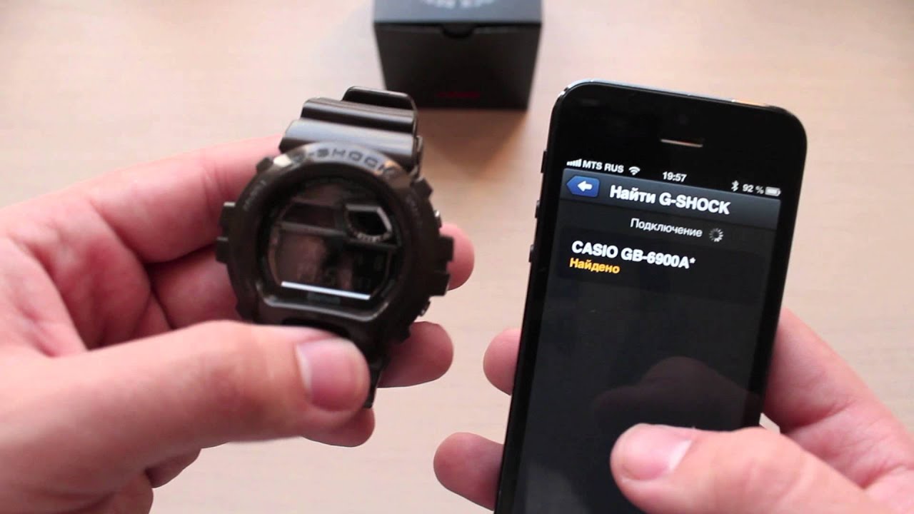 Распаковка и обзор Casio G-SHOCK GB6900A