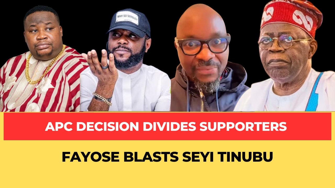 END OF TINUBU? FAYOSE DRAG SEYI TINUBU LATEST APPOINTMENT UNDER APC