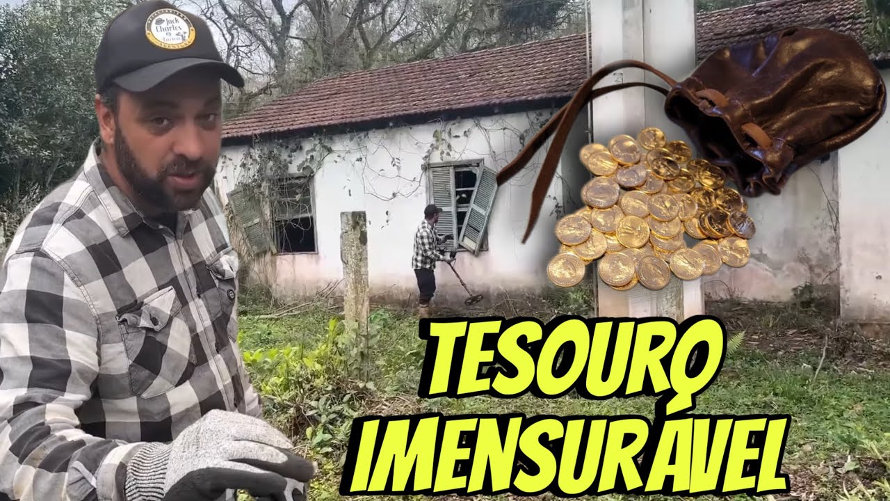 Ele encontrou tesouro imenso perdido 