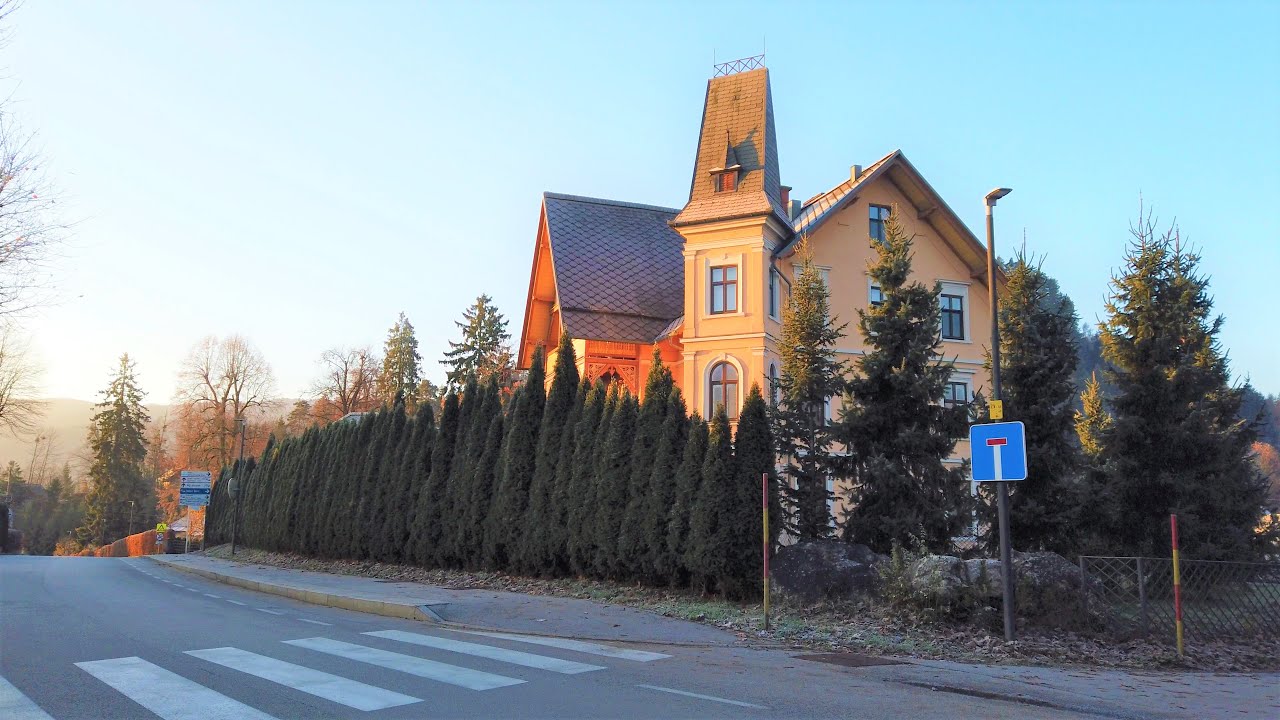 Bled Old Villas, Slovenia ~ 4K Virtual Travel