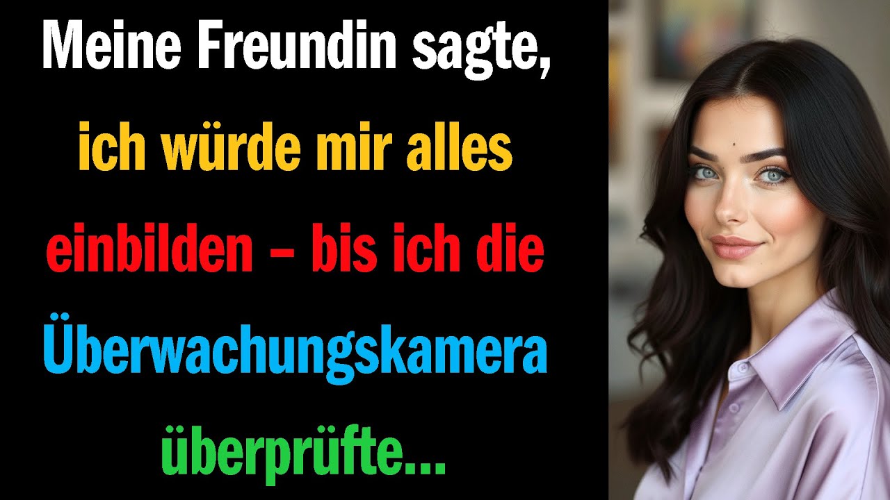 „Meine Freundin sagte, ich würde mir alles einbilden – bis ich die Überwachungskamera überprüfte“