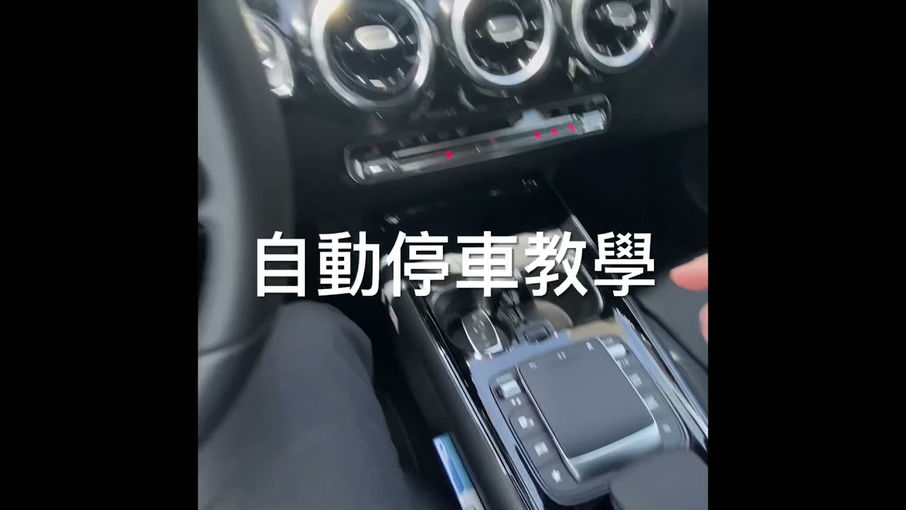 Benz吳阿綱 賓士-自動停車教學