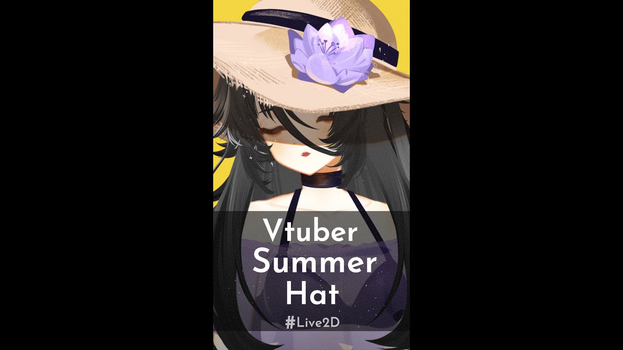 vtuber summer hat wip☀️