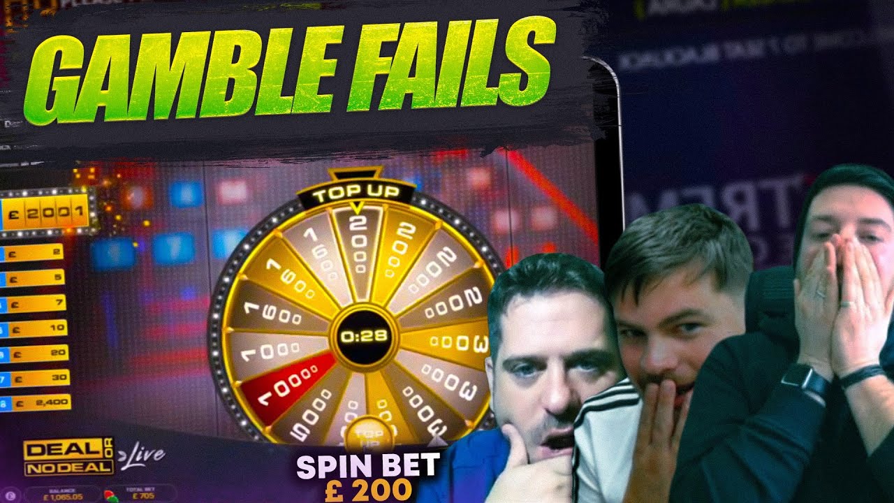 LIVE STREAM GAMBLING FAILS! 😂